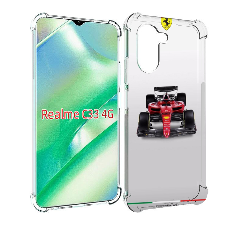 

Чехол MyPads формула 1 феррари для Realme C33 4G, Прозрачный, Tocco
