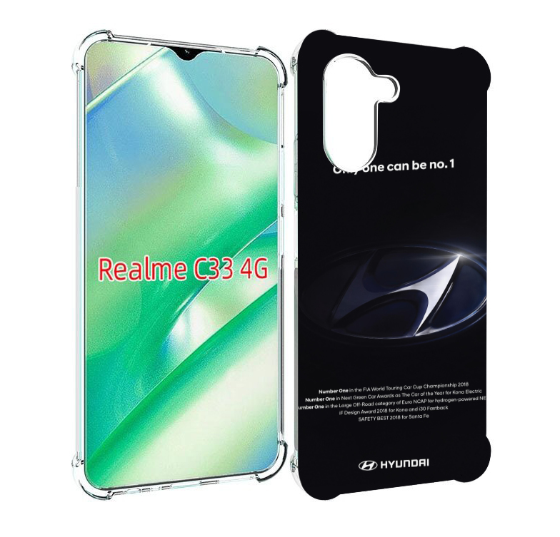 

Чехол MyPads hyundai 3 для Realme C33 4G, Прозрачный, Tocco