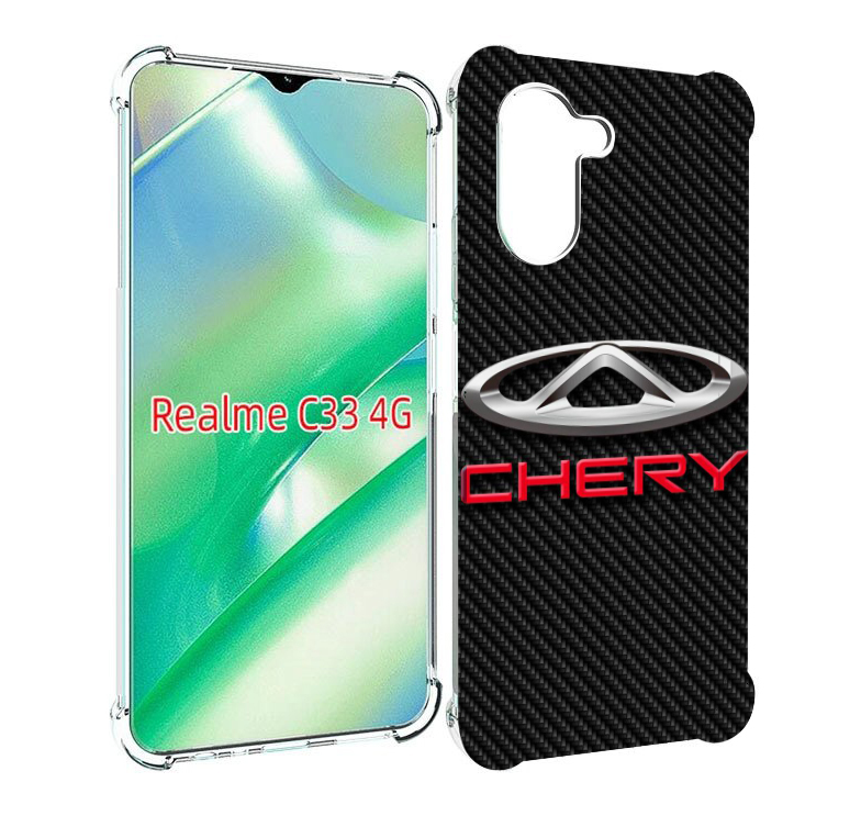 

Чехол MyPads chery 2 для Realme C33 4G, Прозрачный, Tocco