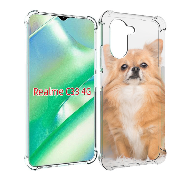 

Чехол MyPads чихуа хуа для Realme C33 4G, Прозрачный, Tocco
