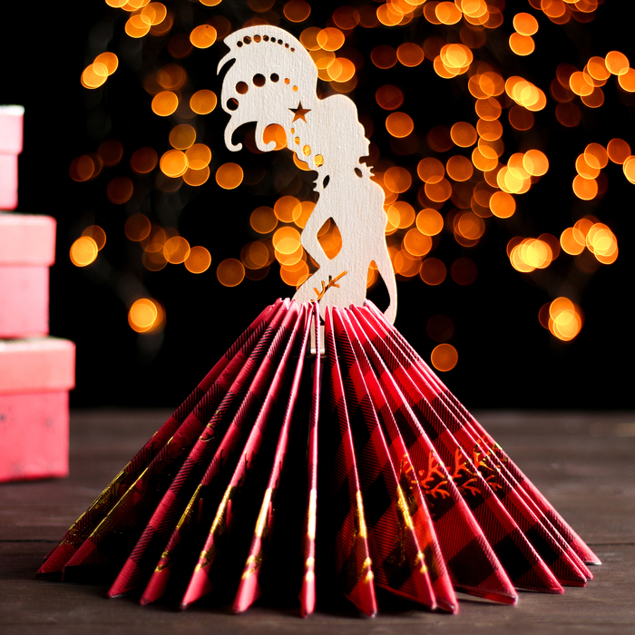 

Салфетница «Сирена», 25x13x13 см, Бежевый, Салфетницы «Уютный дом»