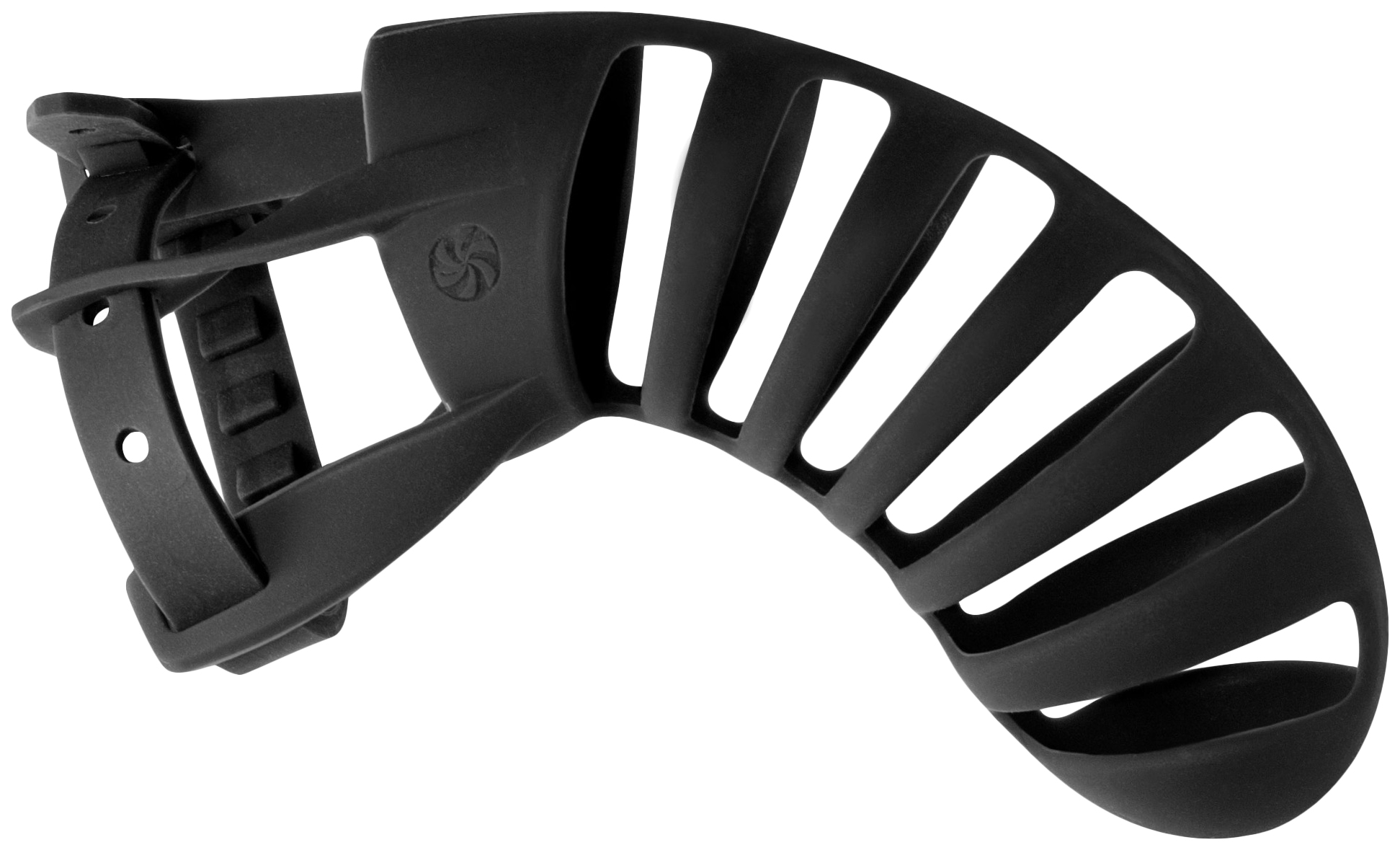 Мужской пояс верности черного цвета Romello