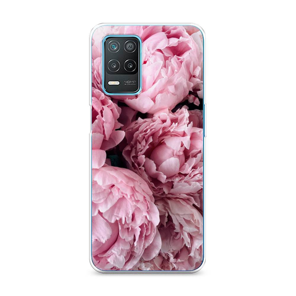 

Чехол Awog на Realme 8 5G "Нежные пионы", Разноцветный, 257050-8