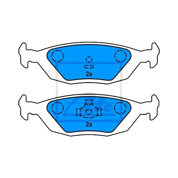 

Колодки тормозные задние Volvo 440/460/480 86>96 Saab 900 I/900 I Combi Coupe/9000 79>98 A