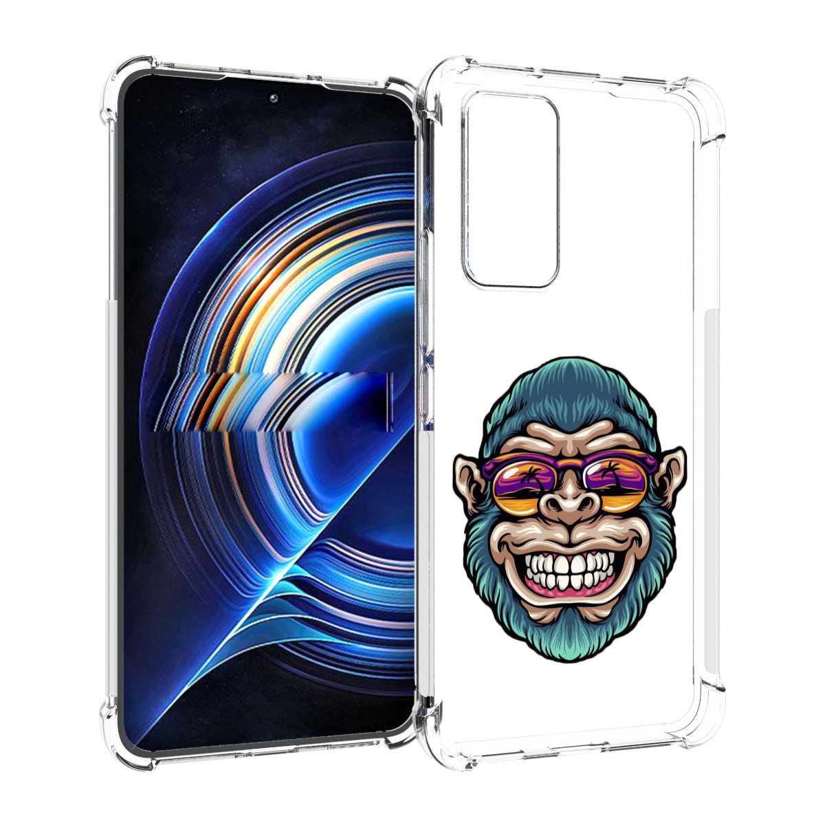 

Чехол MyPads обезьяна улыбается для Tecno Camon 19 Neo, Прозрачный, Tocco