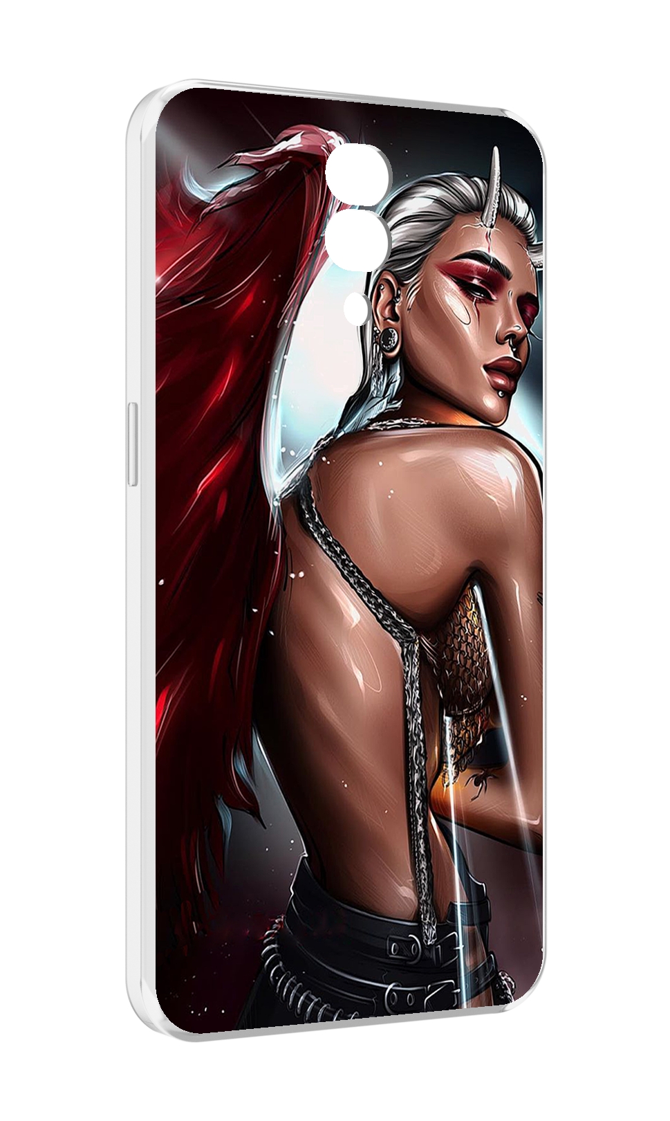 

Чехол MyPads девушка-с-крыльями женский для Blackview BV7200, Прозрачный, Tocco