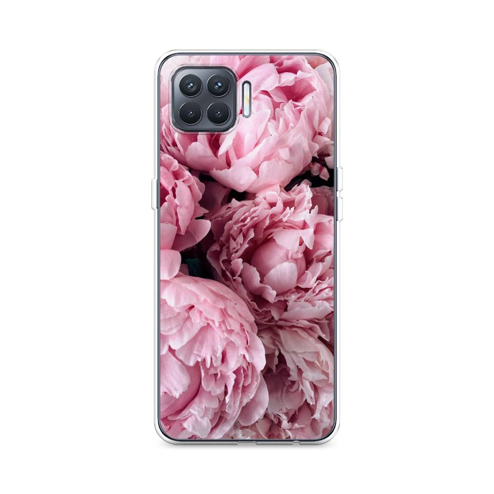

Чехол Awog на Oppo Reno 4 lite "Нежные пионы", Разноцветный, 254550-8