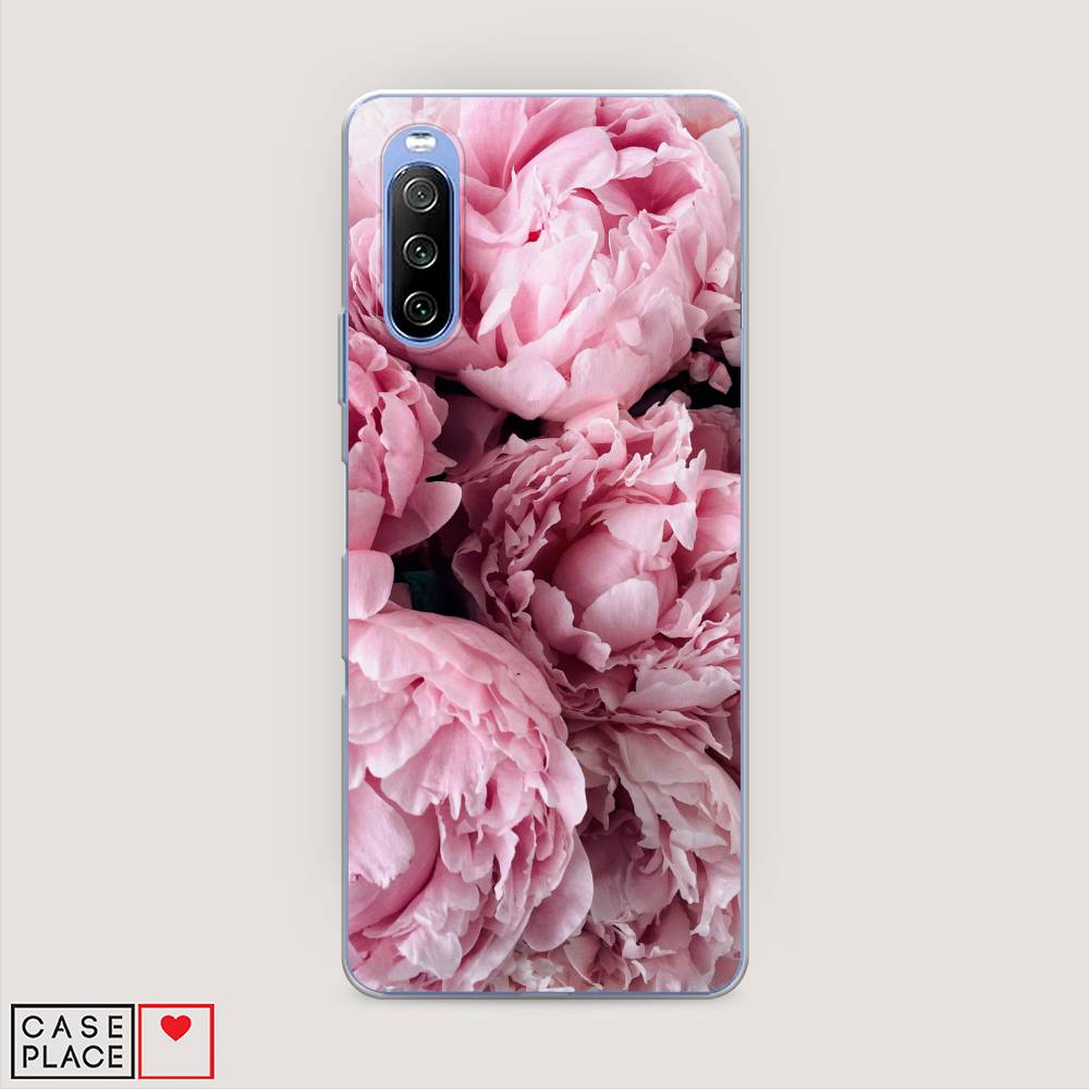 

Чехол Awog на Sony Xperia 10 III "Нежные пионы", Разноцветный, 54950-8