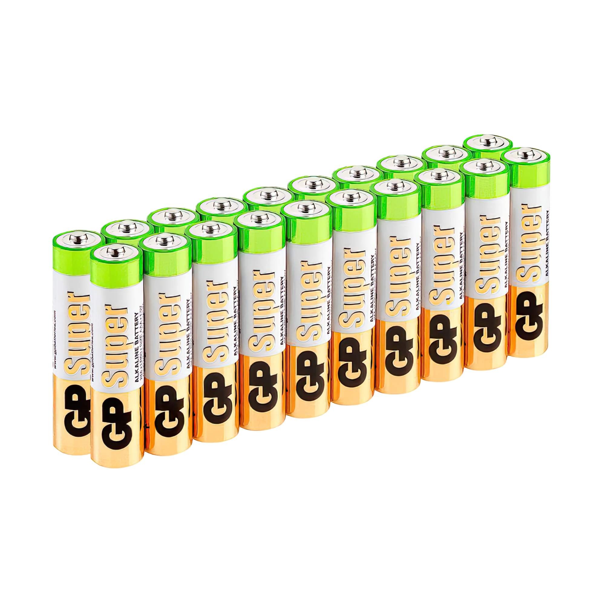 

AA Батарейка GP Super Alkaline 15А LR6, 20 шт.