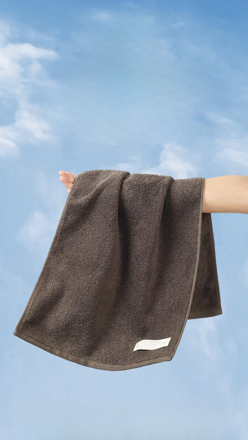 

Полотенце утолщенное мягкое из хлопка, набор 2 шт серый, коричневый, 72x34, SM100003520831