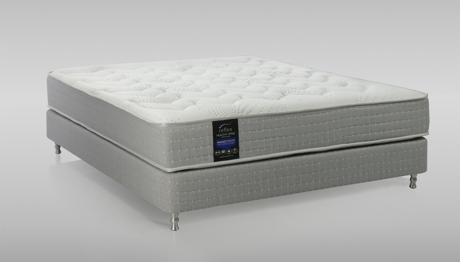 

Матрас Reflex Healthy Spine 180х200, Бежевый;белый;серый;серебристый, Healthy Spine