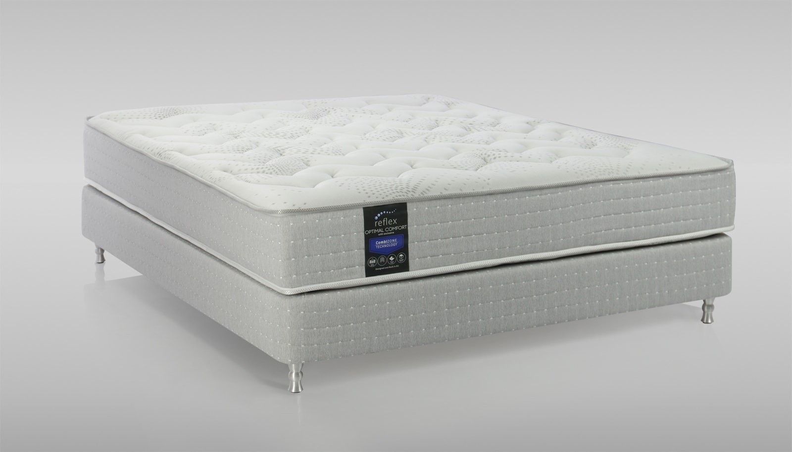 

Матрас Reflex Optimal Comfort 90х190, Бежевый;белый;серый;серебристый, Optimal Comfort