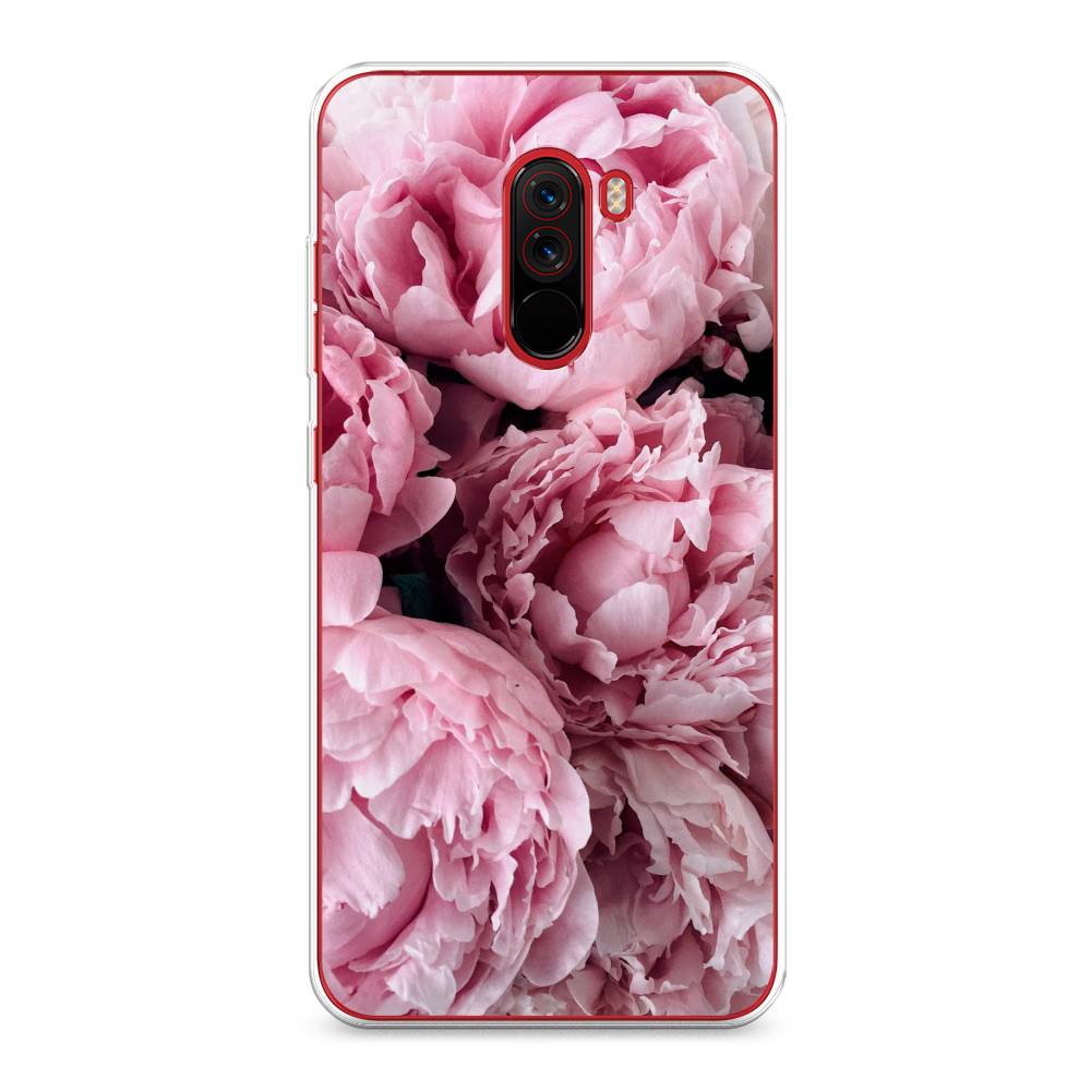 

Чехол Awog на Xiaomi Pocophone F1 "Нежные пионы", Разноцветный, 34450-8