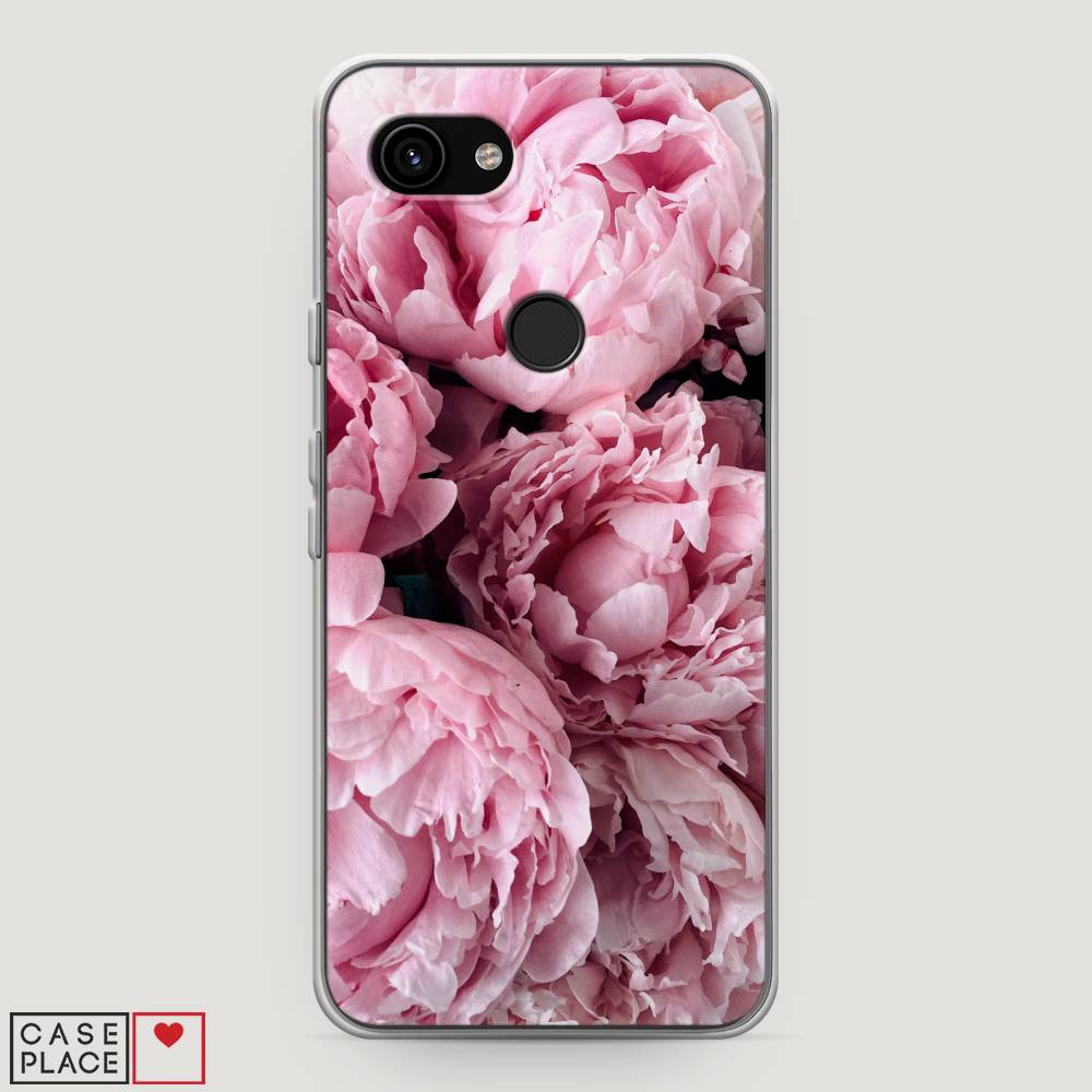 

Чехол Awog на Google Pixel 3a "Нежные пионы", Разноцветный, 270150-8