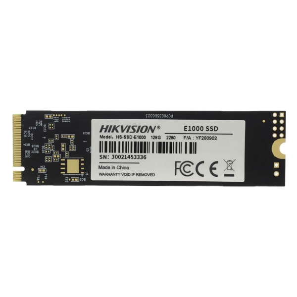 SSD накопитель Hikvision E1000 M.2 2280 128 ГБ (HS-SSD-E1000/128G)