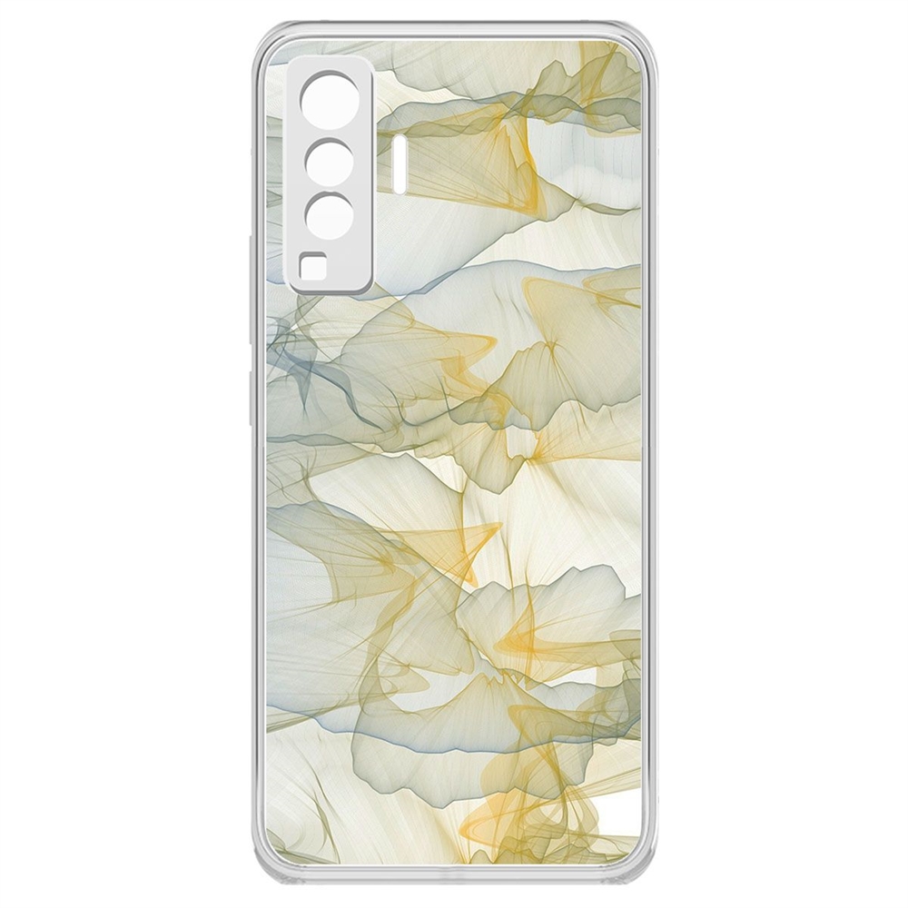 

Чехол-накладка Krutoff Clear Case Абстракт 6 для Vivo X50, Прозрачный