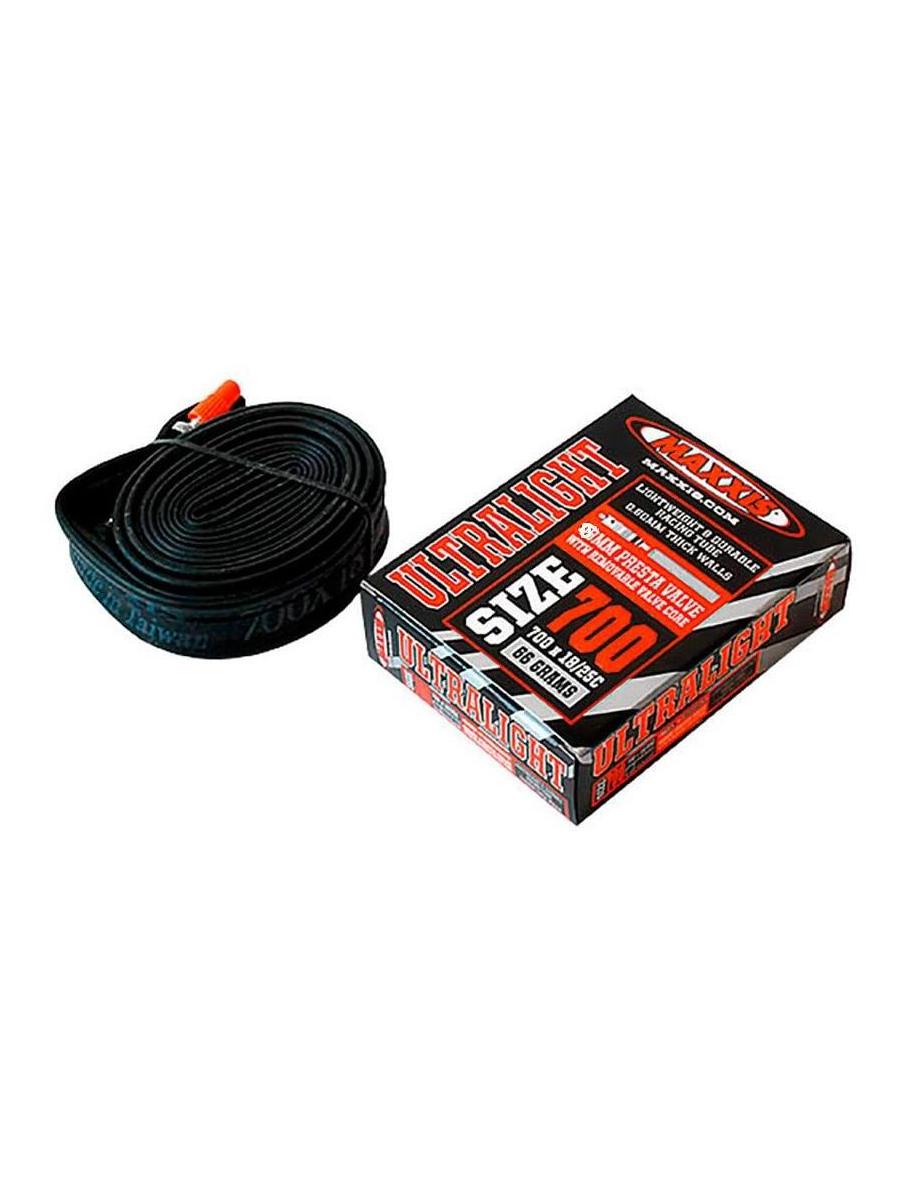 

Велокамера Maxxis Flyweight 700X18/25C 0.45Mm Велониппель 48 Мм (Б/Р) 2024, Черный, Flyweight