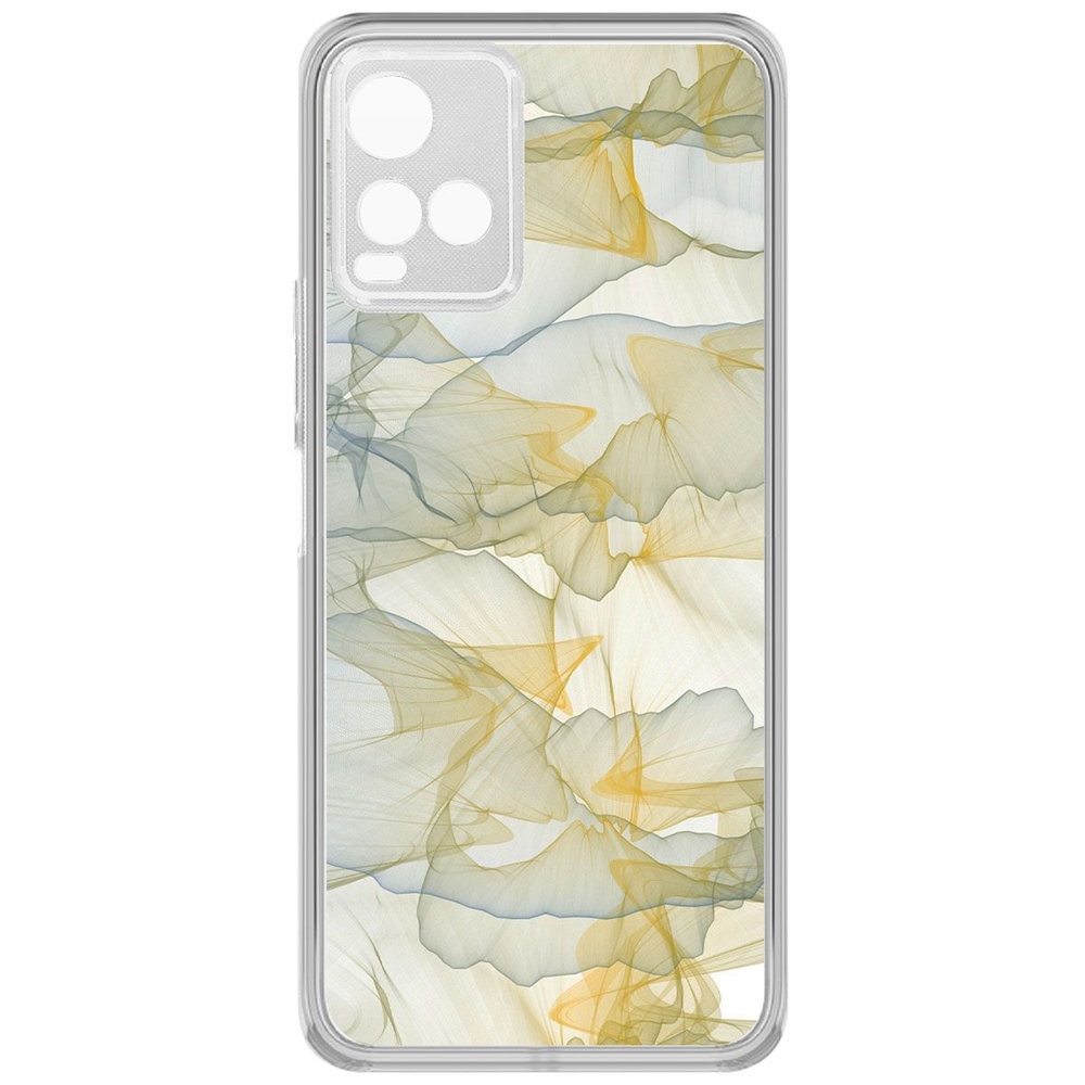 

Чехол-накладка Krutoff Clear Case Абстракт 6 для Vivo Y21, Прозрачный