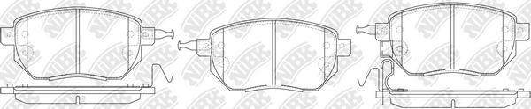 

Тормозные колодки NiBK передние для Infiniti FX35, FX45/Nissan Murano 2005- PN2901