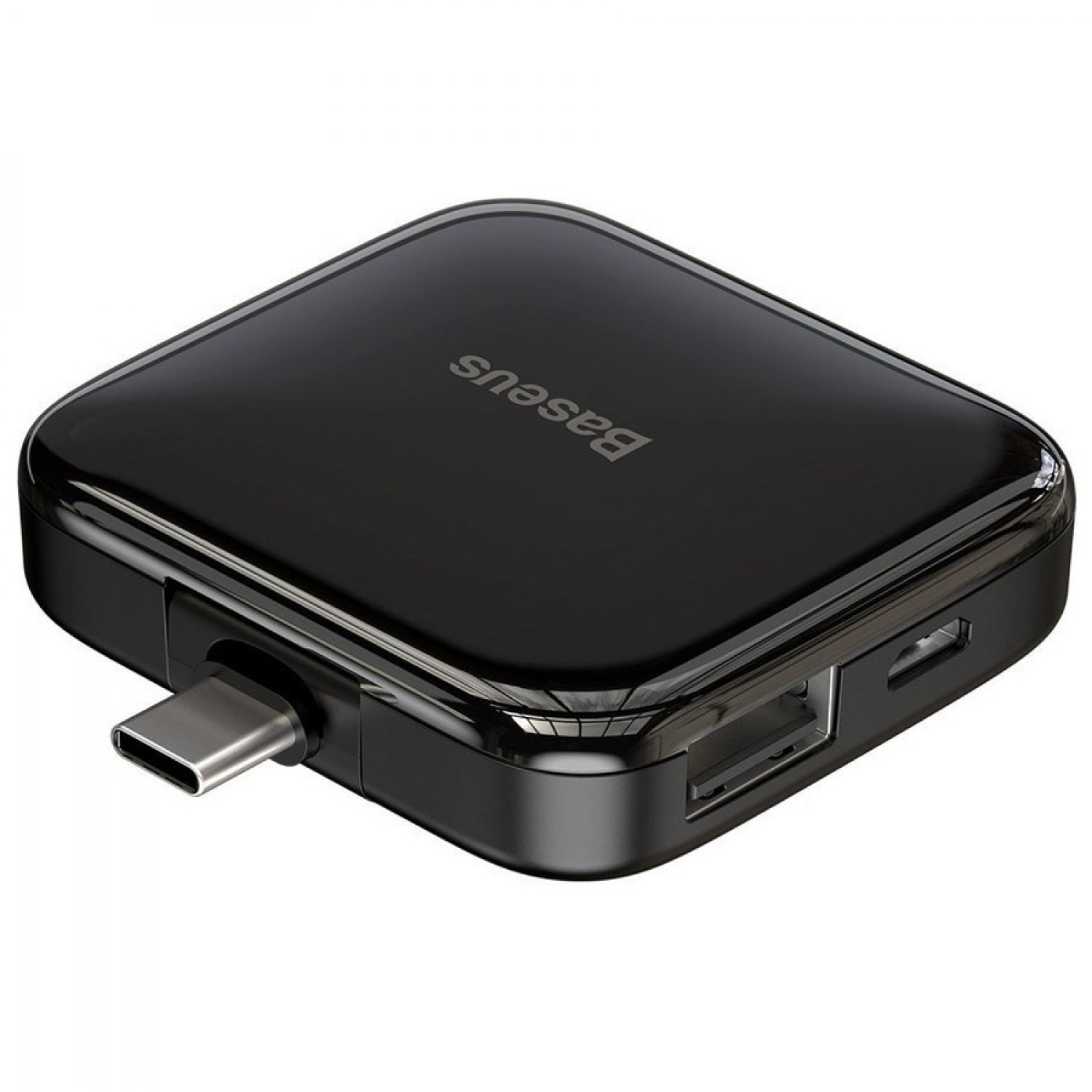 

ХАБ Type-C 4-in-1 Baseus Fully Folded Black, CAHUB-DW01