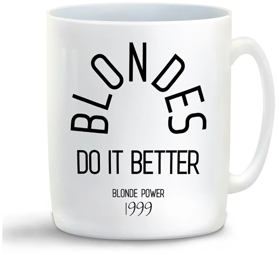 

Кружка CoolPodarok Blondes do it better
