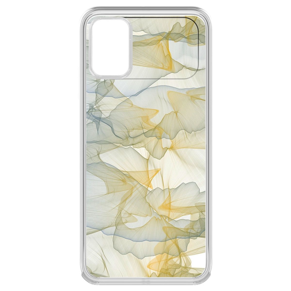 

Чехол-накладка Krutoff Clear Case Абстракт 6 для Xiaomi POCO M3, Прозрачный