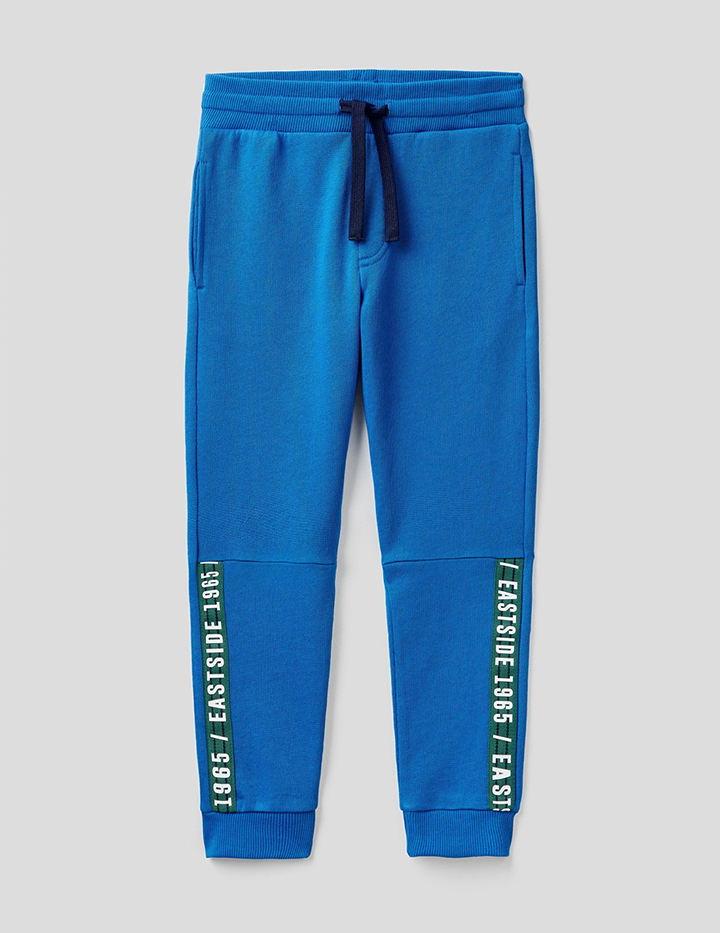 

Брюки для мальчиков Benetton цв. синий р.140, 21A_3J68I0452