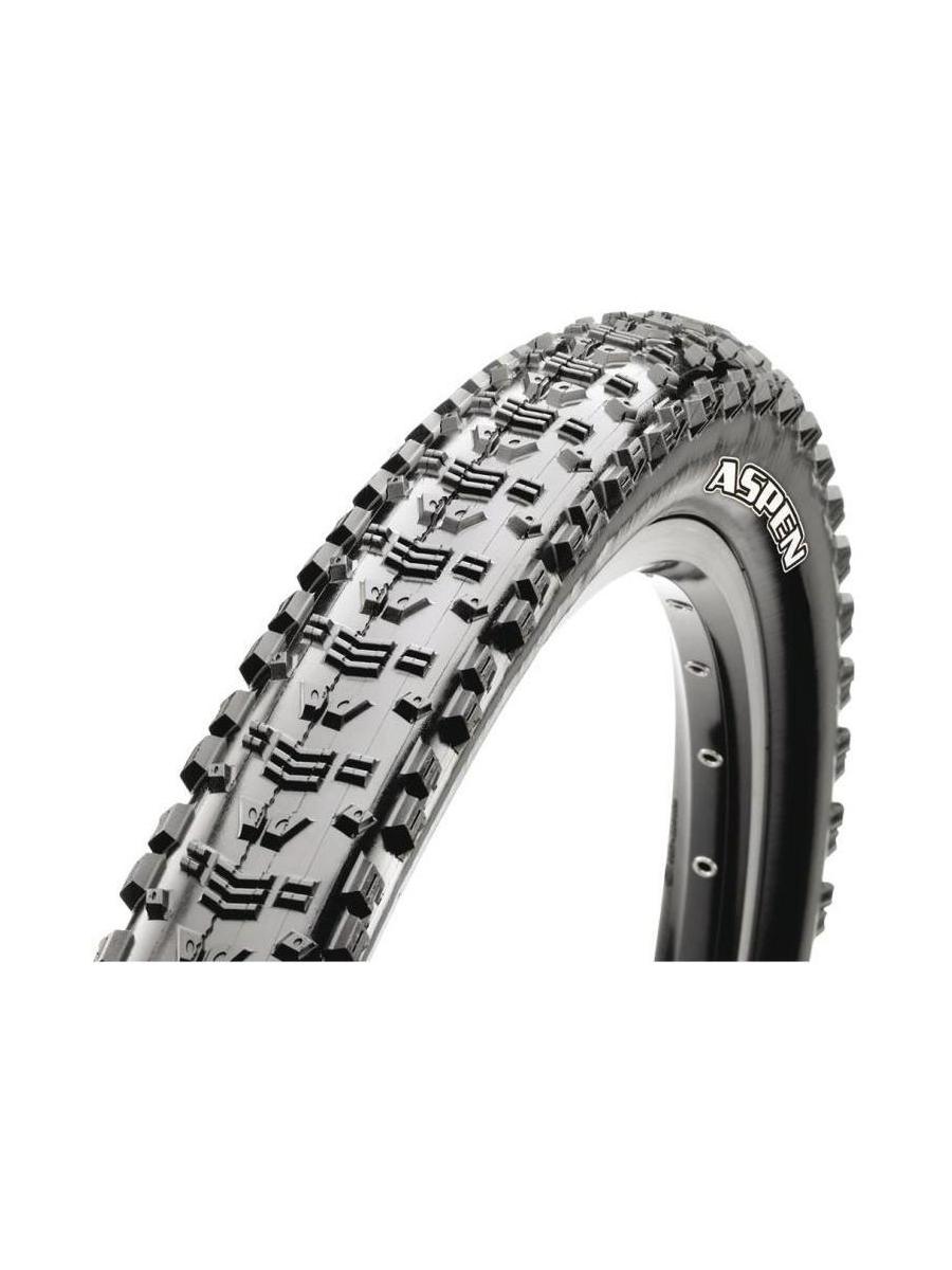 

Велопокрышка Maxxis Aspen 29X2.25 57-622 Foldable Exo/Tr (Б/Р) 2024, Черный, Aspen