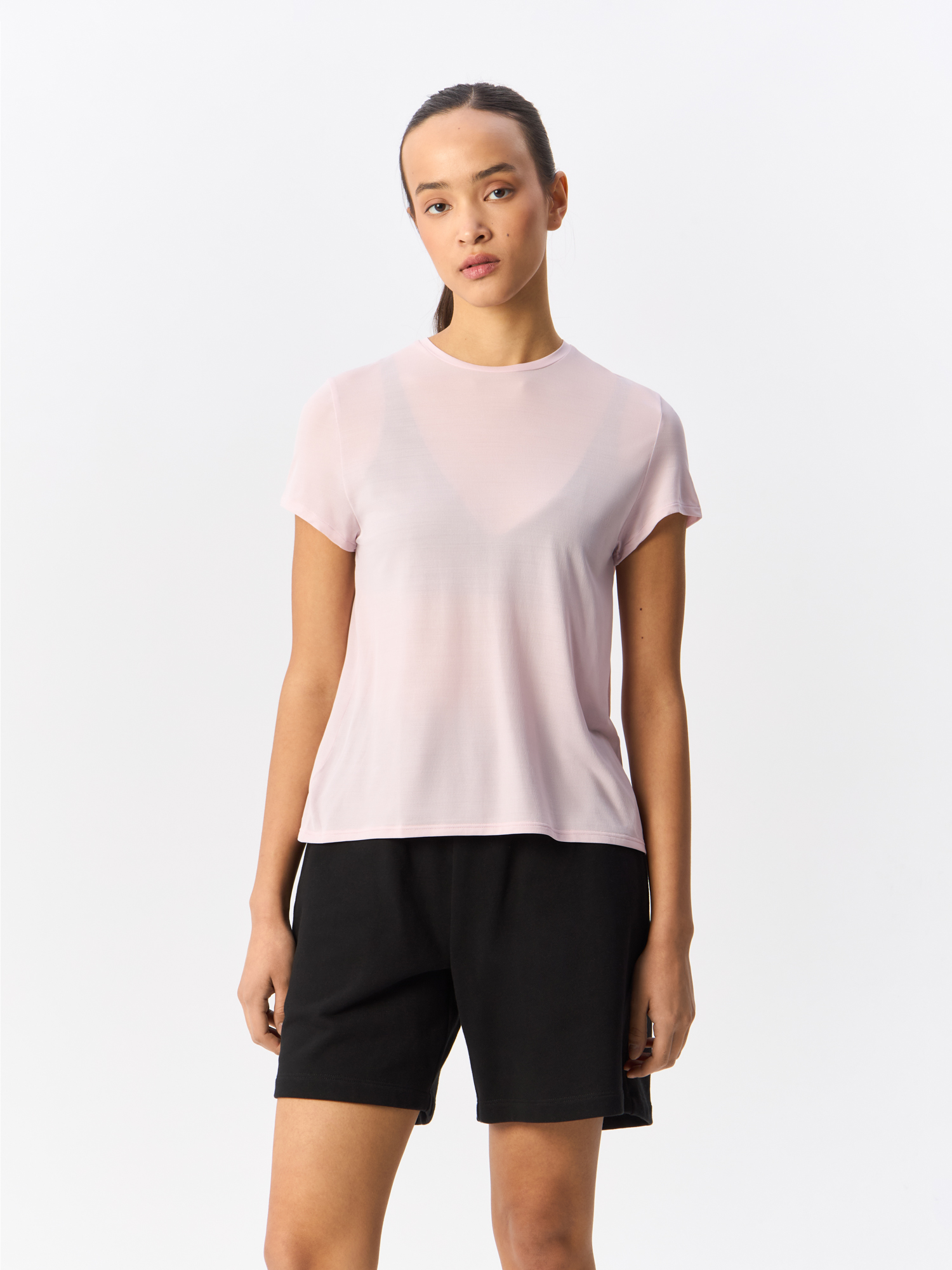 

Футболка женская Reebok GR9524 розовая S, Розовый, GR9524