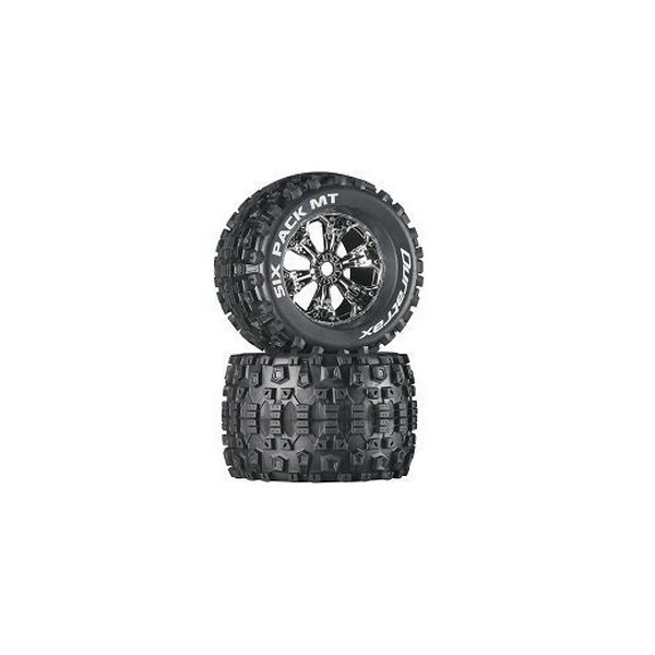 

Покрышка и колёсный диск перед/зад Six-Pack MT 3.8" 17 мм (2шт.) (хром)