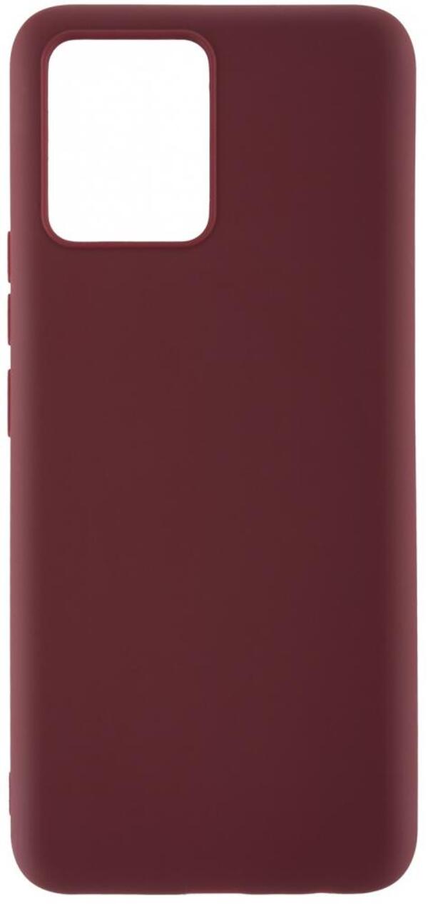 

Клип-кейс Everstone Venice для realme 8 (бордовый)