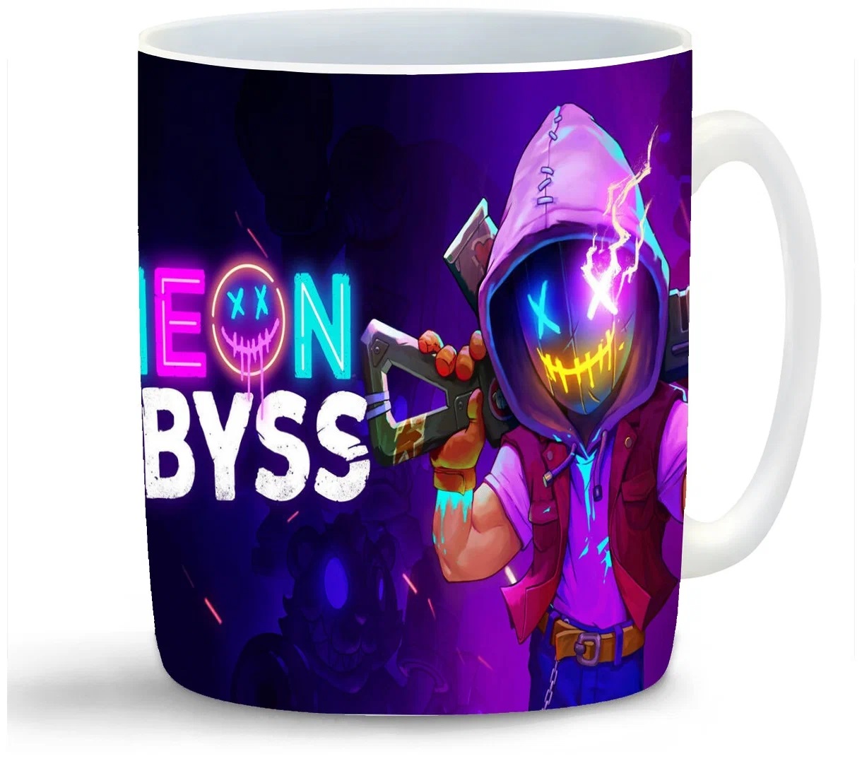 

Кружка CoolPodarok Neon abyss Неон Абис