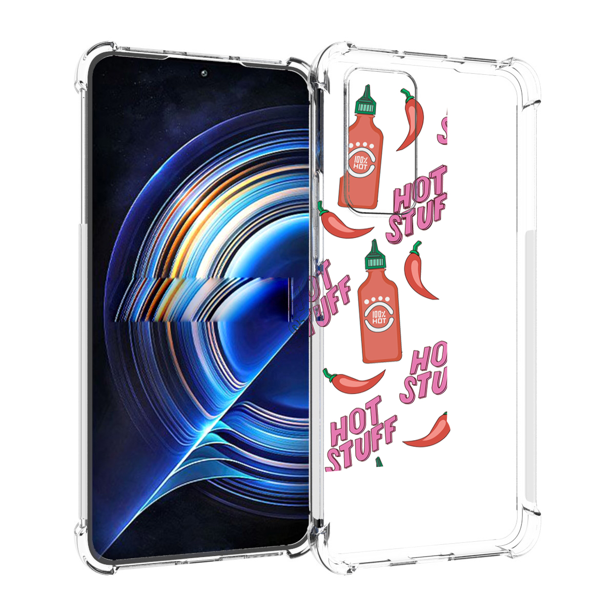 

Чехол MyPads острые-перчики для Tecno Camon 19 Neo, Прозрачный, Tocco