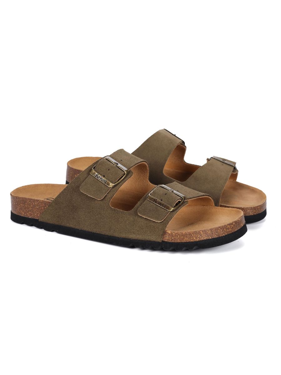 

Сланцы мужские Scholl JULIEN F300741147 хаки 46 EU, JULIEN F300741147