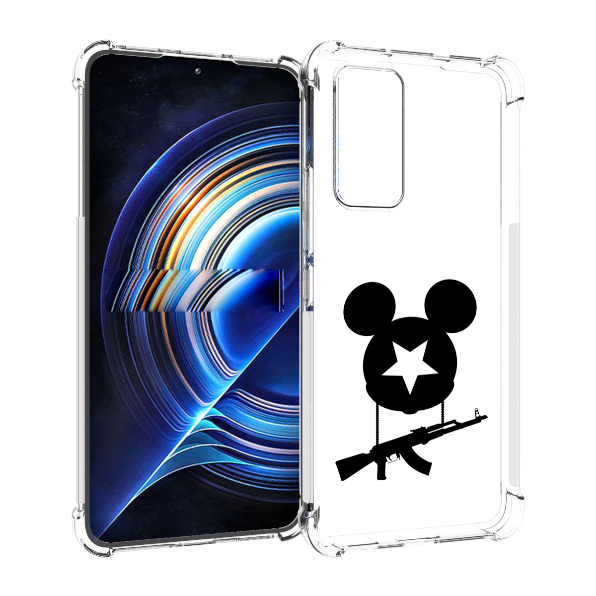 

Чехол MyPads АК Микки для Tecno Camon 19 Neo, Прозрачный, Tocco
