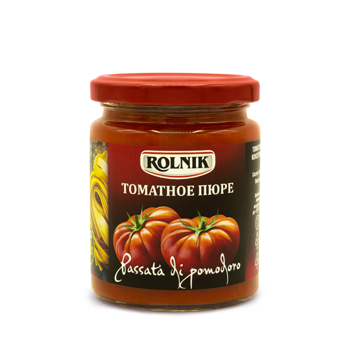 Пюре томатное Rolnik Passata di pomodoro консервированное, несоленое, 20%, 260 г