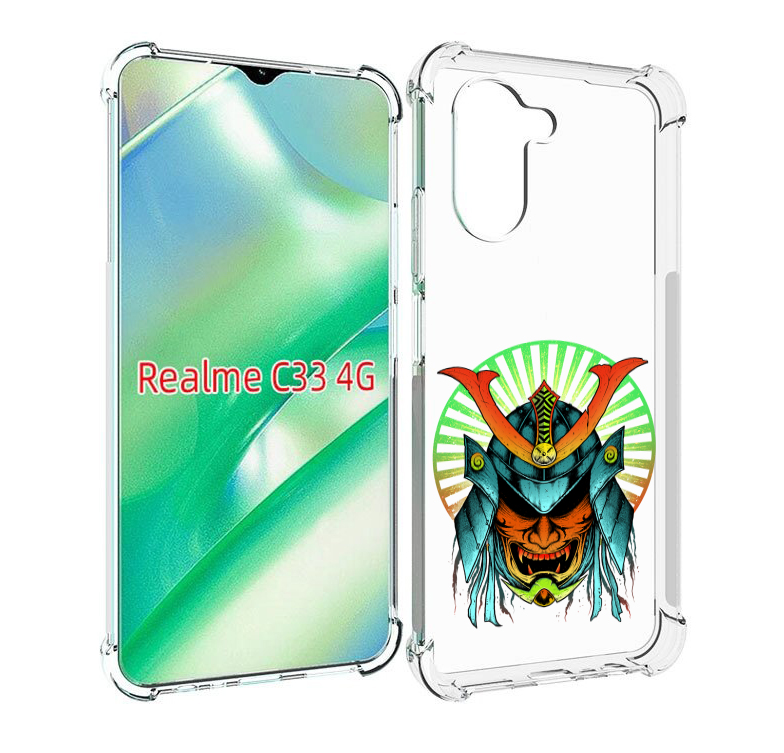 

Чехол MyPads ешимитсу рисунок для Realme C33 4G, Прозрачный, Tocco