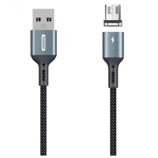 Кабель Remax RC-156m Cigan USB - Micro USB, 3A, 1 м, черный