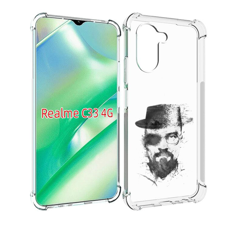 

Чехол MyPads загадочный человек для Realme C33 4G, Прозрачный, Tocco