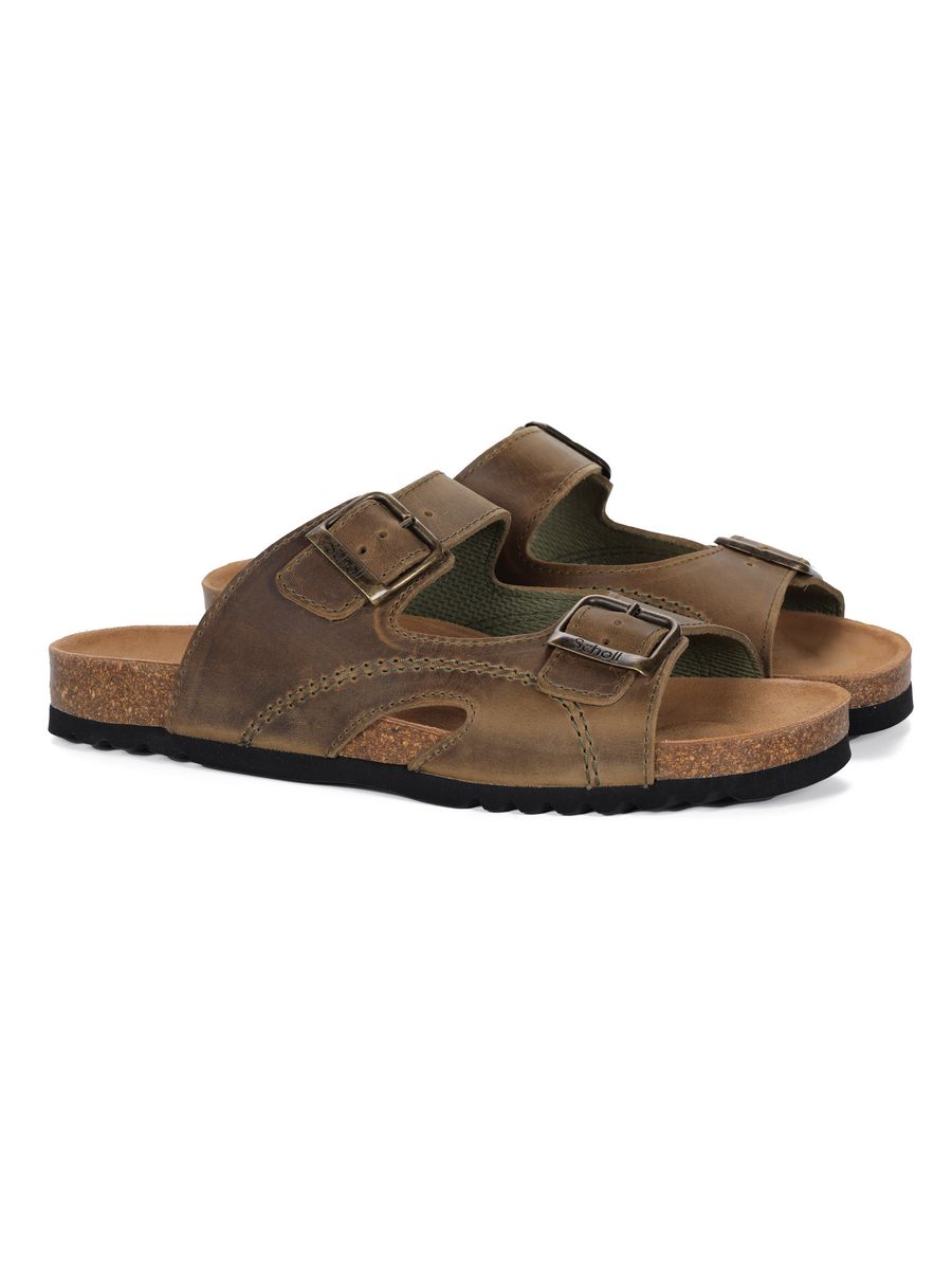 Шлепанцы мужские Scholl MOLDAVA AD F303551043 хаки 43 EU