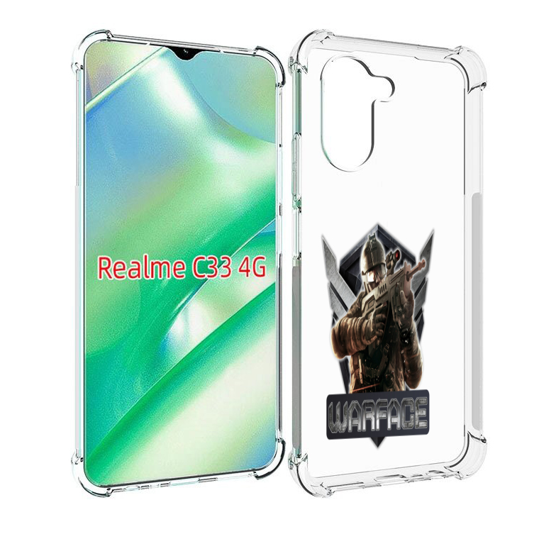 

Чехол MyPads игра про войну для Realme C33 4G, Прозрачный, Tocco