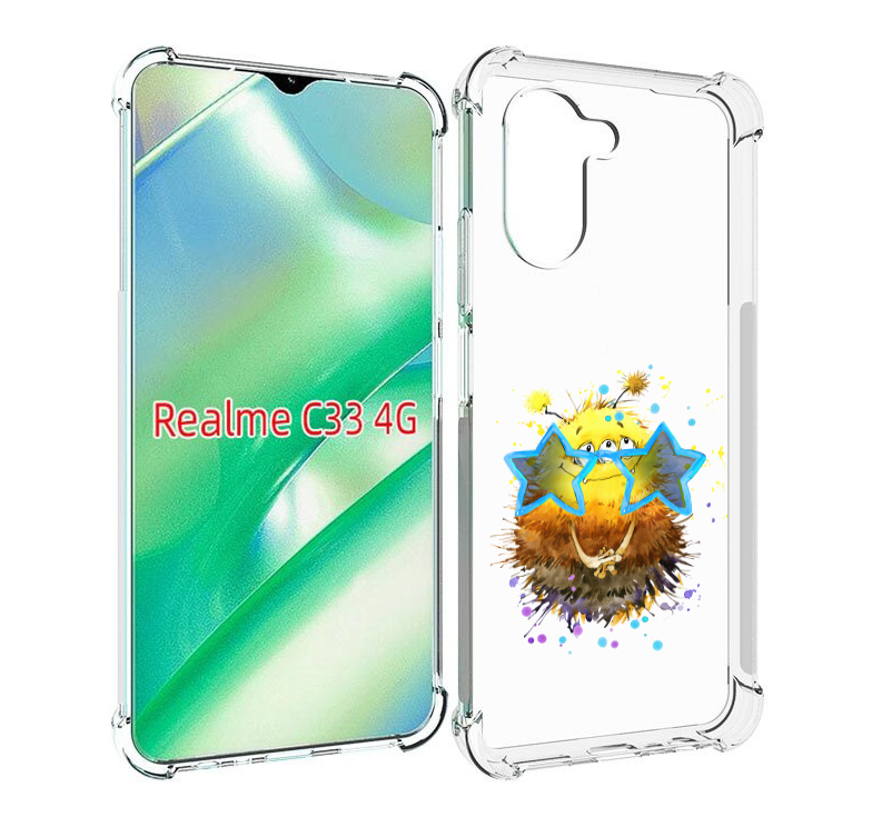 

Чехол MyPads Буня для Realme C33 4G, Прозрачный, Tocco