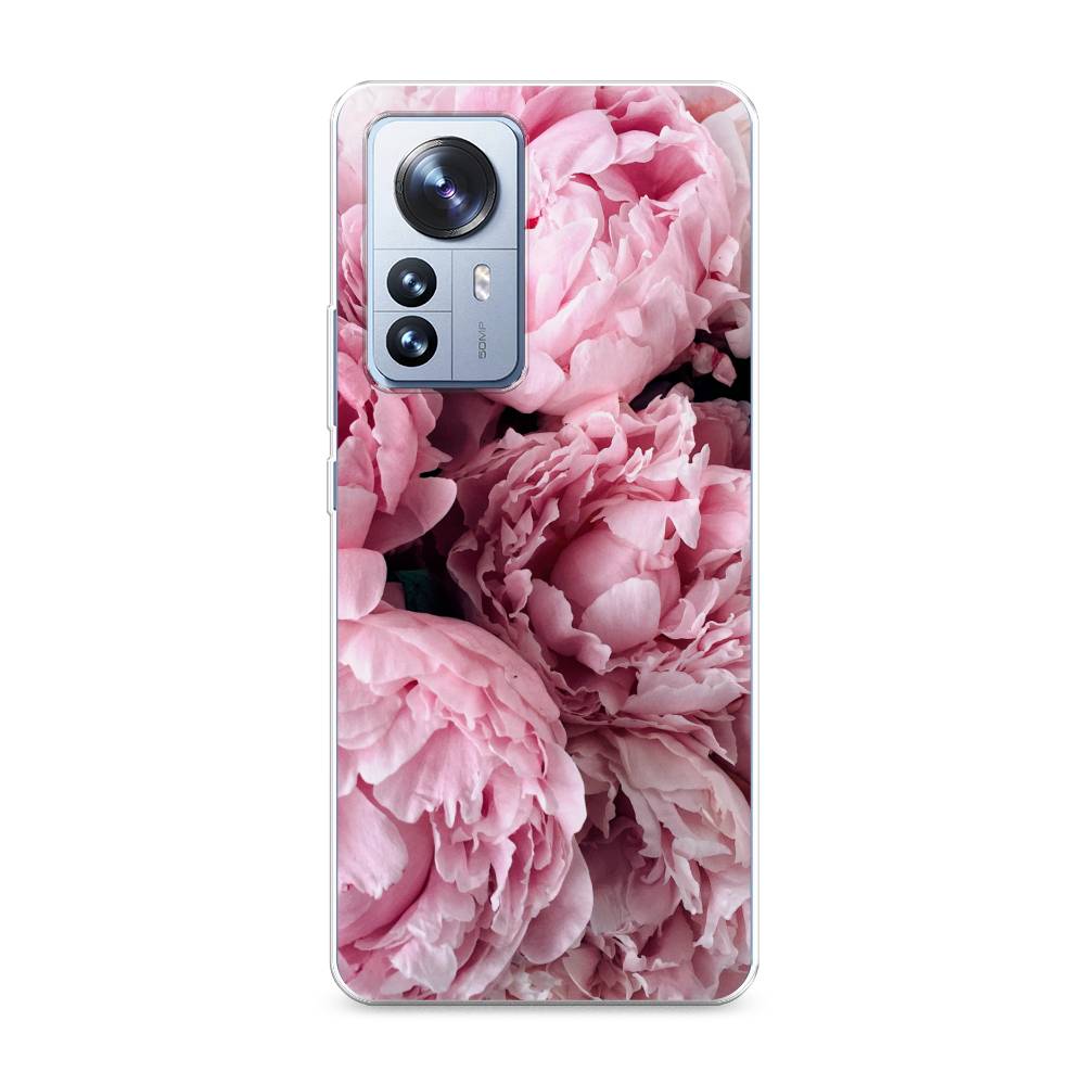 

Чехол Awog на Xiaomi 12 Pro "Нежные пионы", Разноцветный, 314450-8