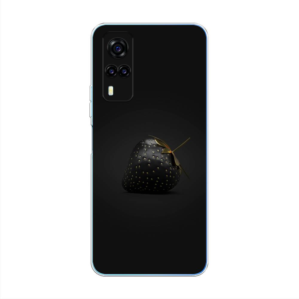 

Чехол Awog на Vivo Y31/Y53s 4G "Черная клубника", Разноцветный, 263750-10