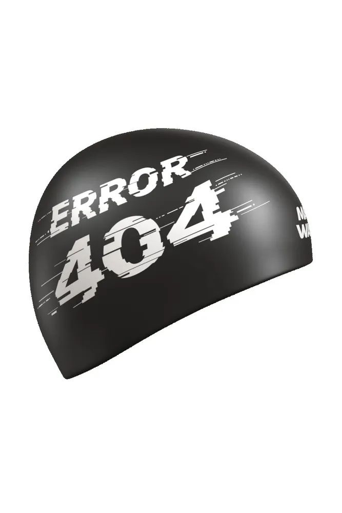 Силиконовая шапочка ERROR reversible Черный