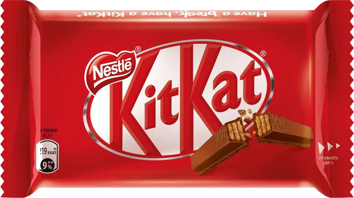 Батончик KitKat с хрустящей вафлей 41,5 г