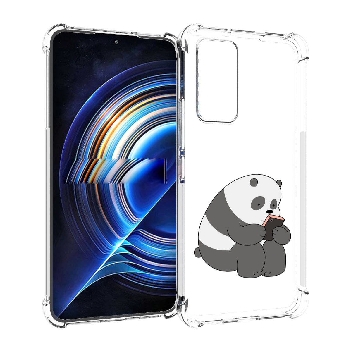 

Чехол MyPads панда-в-телефоне для Tecno Camon 19 Neo, Прозрачный, Tocco