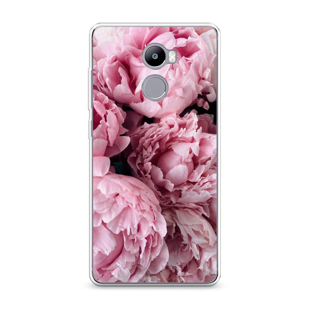 

Чехол Awog на Xiaomi Redmi 4 "Нежные пионы", Разноцветный, 31150-8