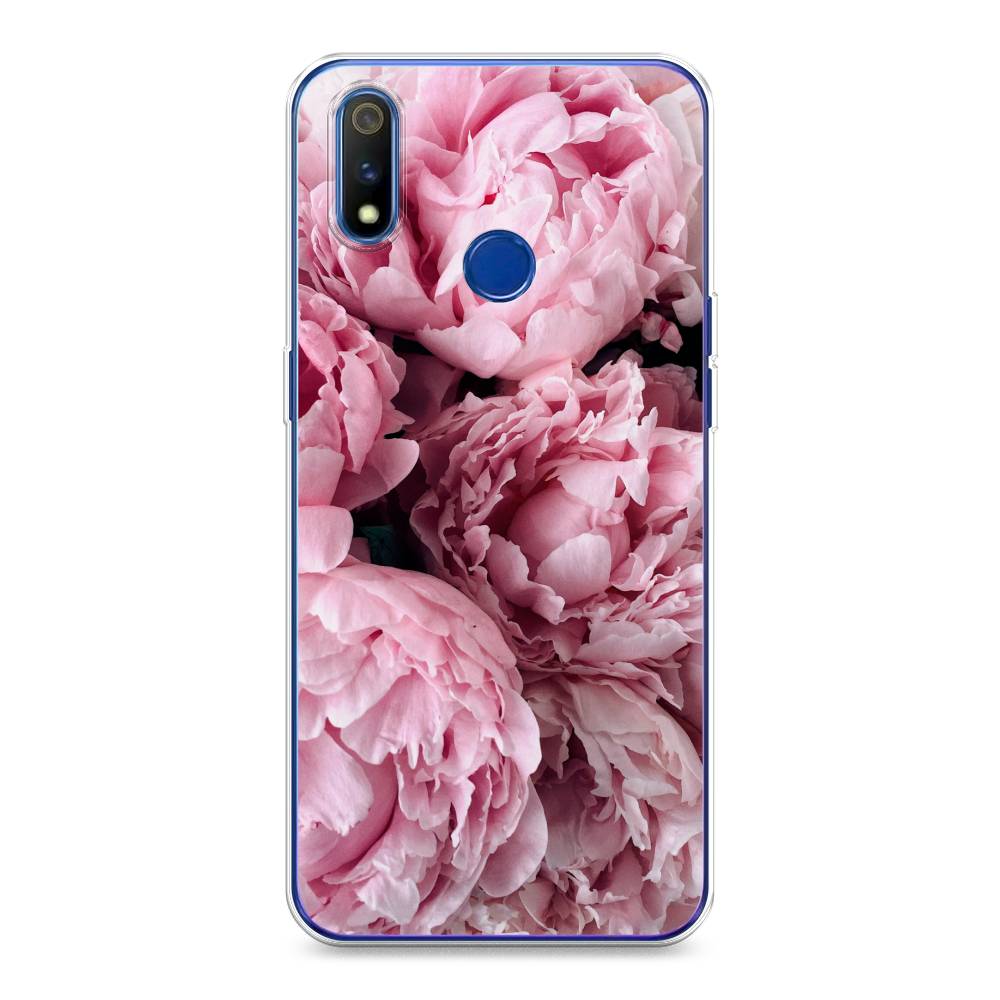 

Чехол Awog на Realme 3 Pro "Нежные пионы", Разноцветный, 251250-8