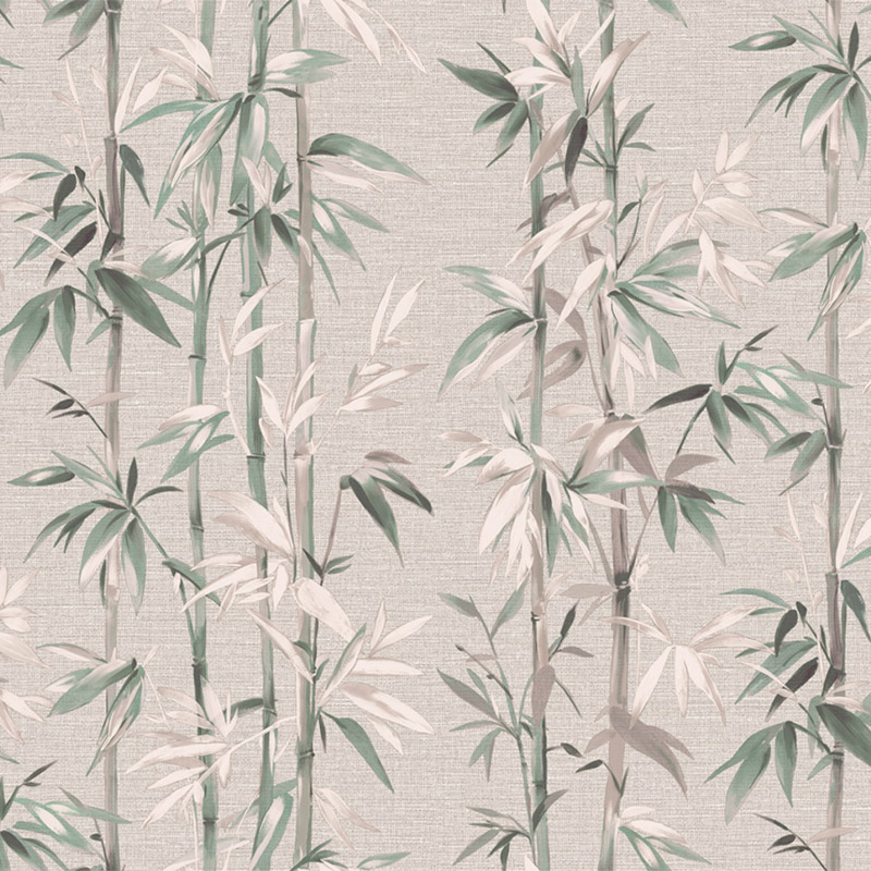 

Обои WALLSECRET Bamboo 8735-13, Бежевый;зеленый;коричневый